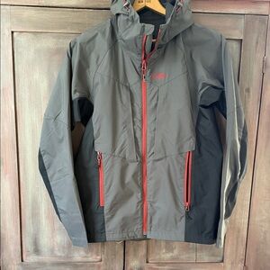 Outdoor Research Gray and Red Performance Jacket unisex S/P